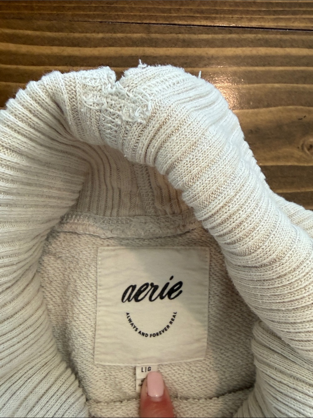 Aerie Cropped Pullover - Picture 4 of 8